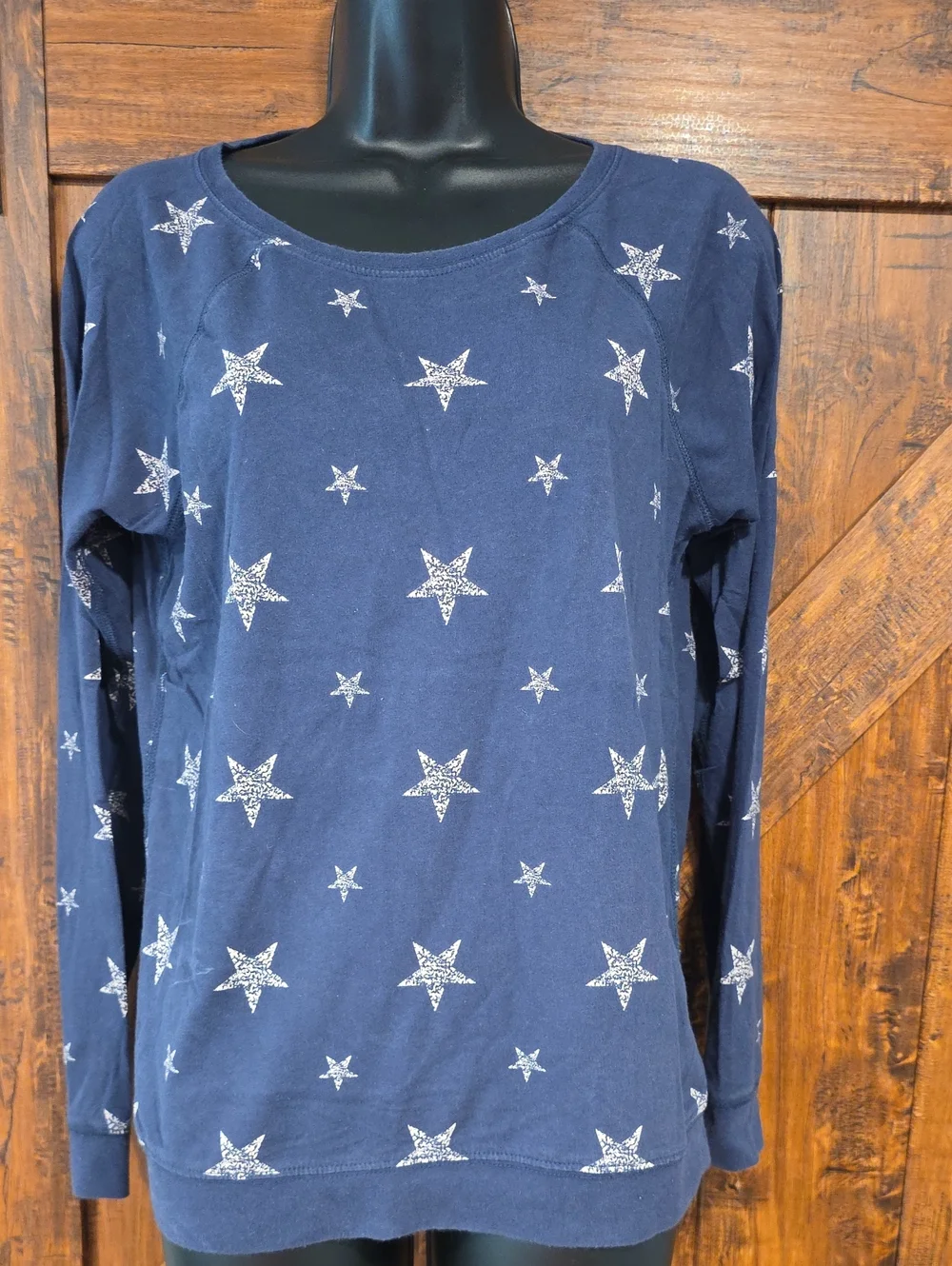 J.Crew Cotton L/S T Shirt Med